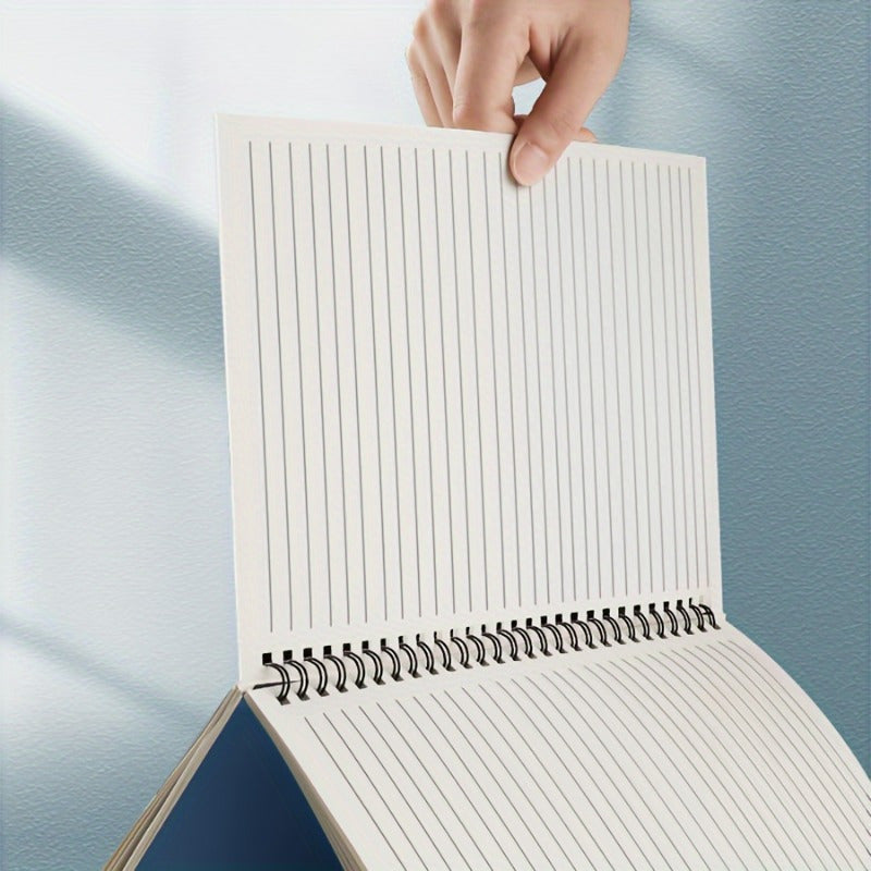 Spiral-Bound A5 Notebooks, 4pcs/set In Eye-catching Gradient Blue, Offering 320 Versatile Pages For Note-taking, Journaling, Drawing, And More