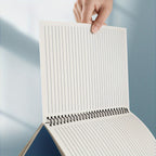 Spiral-Bound A5 Notebooks, 4pcs/set In Eye-catching Gradient Blue, Offering 320 Versatile Pages For Note-taking, Journaling, Drawing, And More