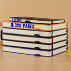 A4 Notebooks College Ruled, A4 (8.5 x 11) Large Notebook Journal with 100GSM Lined Paper, Hardcover Leather Journaling Notebooks for Women & Men, 320 Pages, Big Notebook for School Work