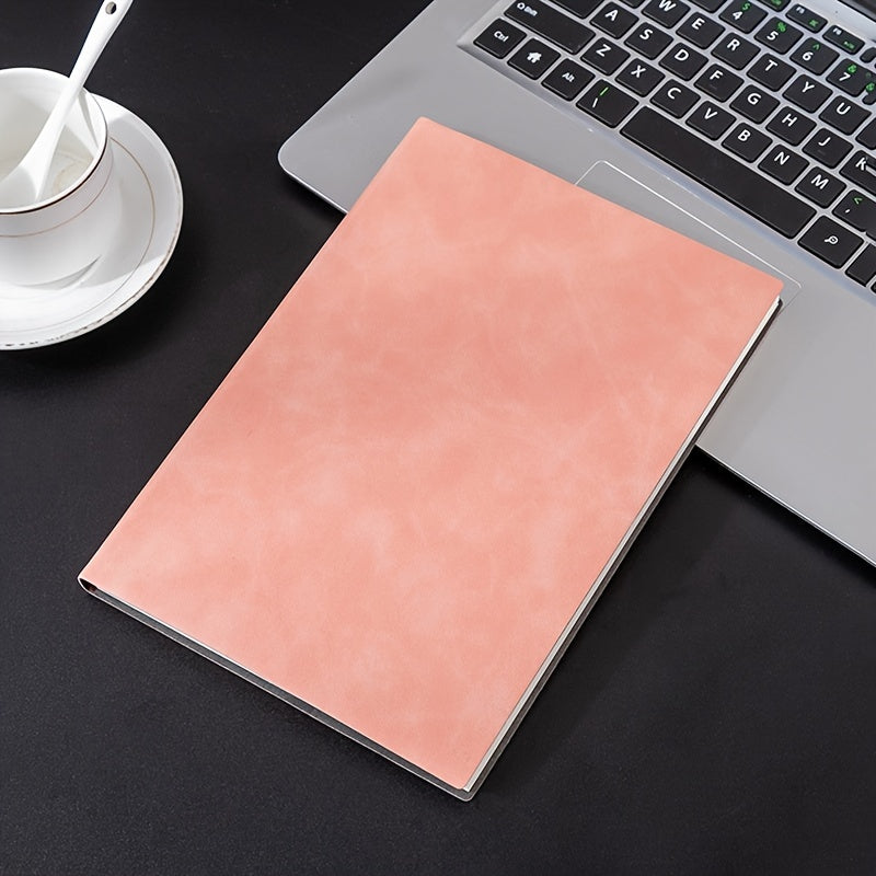 A5 Notebook Business Notebook, Soft Faux Leather Notepad 200 Pages A5 Thickening, Notebook For Office Home School Business Journal Notebooks Note Book