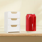 Chic 3-Tier Desktop Organizer With Drawers - Perfect For Office Supplies, Jewelry & Cosmetics Storage Office Desk Accessories Desk Accessories Office