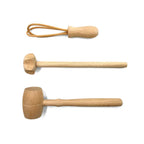 Children Wooden Kitchen Utensils Pretend Kitchen Toy Simulation Beech Wooden Spoon Shovel Egg Beater Clip Pretend Kitchen Set