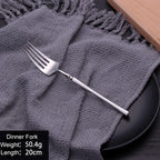 Cutlery Set Mirror Golden Kitchen Accessories Stainless Steel Tableware Dish Dinnerware Knife Fork Spoon Utensils Sets For Home