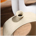 Classic Ceramic Vase Home Decor Art Crafts Decoration Contracted Porcelain Flower Pot Creative Desktop Figurines