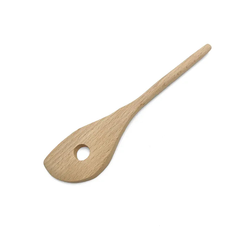 Children Wooden Kitchen Utensils Pretend Kitchen Toy Simulation Beech Wooden Spoon Shovel Egg Beater Clip Pretend Kitchen Set
