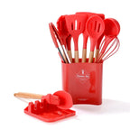 Kitchen Utensil Set Silicone BPA Free Kitchen Cooking Baking Tools Set Kitchen Accessories Gadgets Kitchenware With Container N.