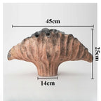 Ceramic Flower Vase Pottery Decorative Vases Modern Vase Plants and Decoration Ornaments Aesthetic Living Room Decor Accessories