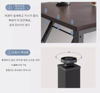 Simple Folding Desk, Desk, Home Dining Table, Rectangular Office Desk, Computer Desk, Student Learning Desk, Training Desk