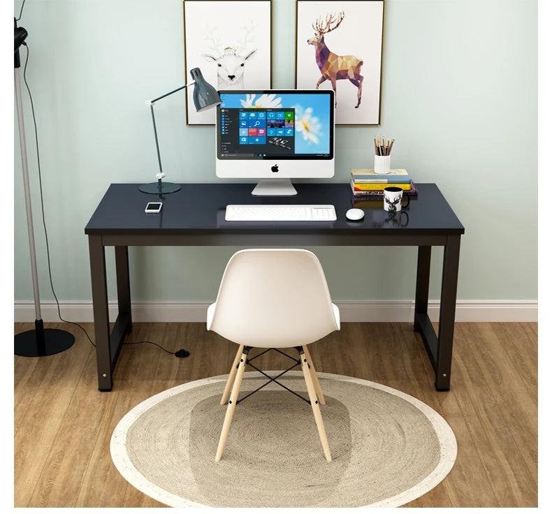 Modern Computer Desk Space Saving Home Office Study Table Student Writing Table Gaming Desk Sillon De Escritorio Home Furniture