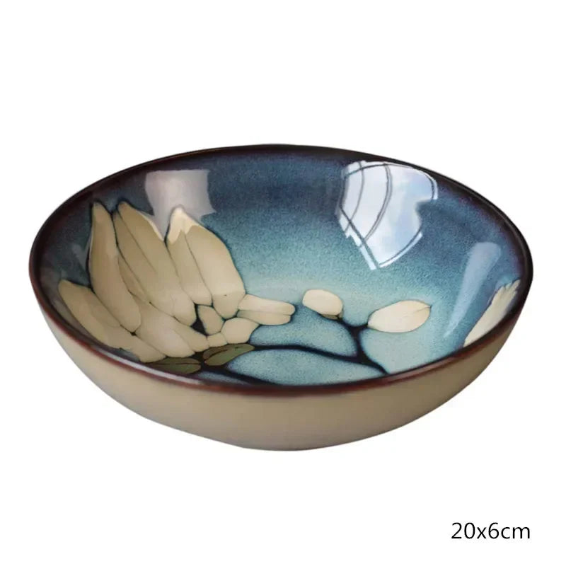 Ceramic Dinner Plate Service Dish Cake Dish Western Steak Steak Disc Salad Bowl Kitchen Board Wedding Kitchen Supplies Beautiful