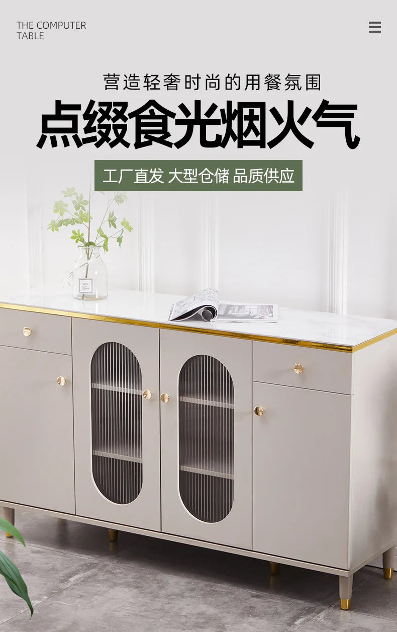 French Living Room Standing Cabinets Nordic Household Modern Showcase Cabinet Storage Drawers Mobile Legno Con Cassetti Furnitur