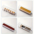 4-pack Rectangular Food Storage Containers, Reusable Refrigerator Storage Boxes, Stackable Durable Sealed Freezer Containers