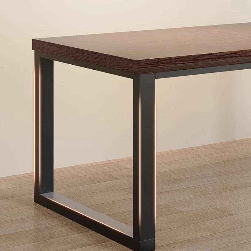 Minimalist Bedroom Office Desk Two Person Standing Design Unique Office Desk Computer Gaming Escritorio Esquinero Furnitures