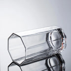 Glassware Kitchen Dining Bar Home Drinkware Tall Water Juice Drinking Glasses Set of 2pcs Transparent Tumbler Crystal Glass Cup