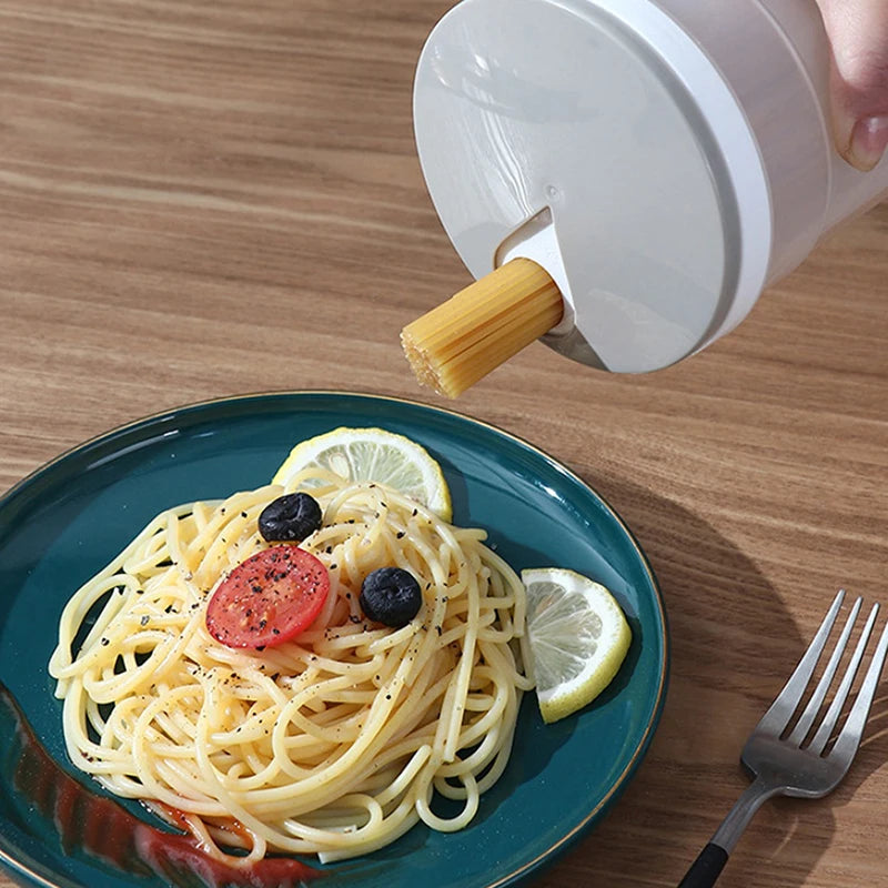 Food Storage Box Airtight Sealed Containers Grain Pasta Storage Box For Cereal Spaghetti Noodle Wheat Pasta Kitchen Organizer