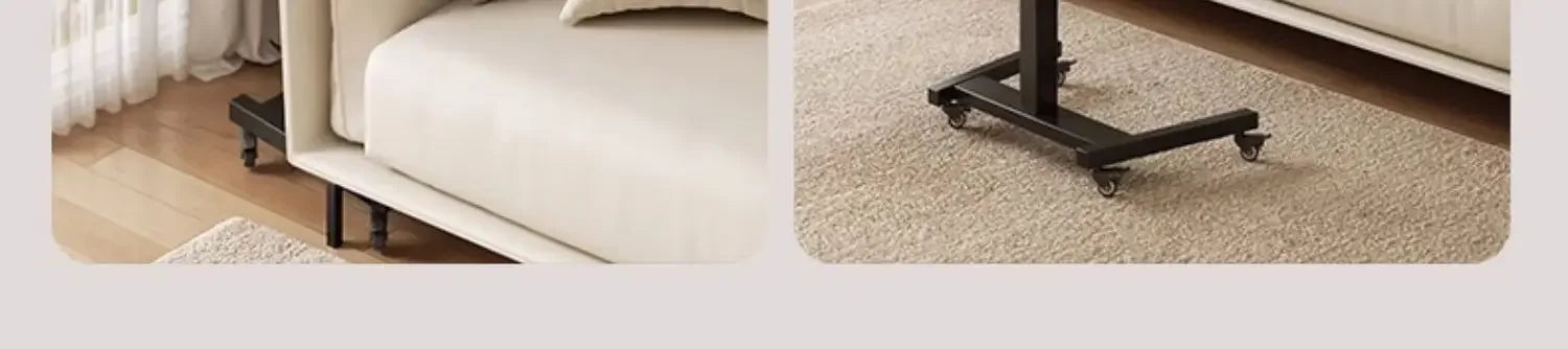 Height Adjustable Computer Desk Mobile Small Desk for Live Streaming Home Study Office Desk Standing Workstation desks