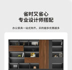 Shelves Modern Office Desk Executive Corner Luxury Vanity Work Office Desk Minimalist Conference Storage Wooden Bureau Furniture