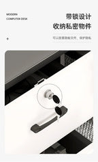 Modern Wood Office Desks Simplicity Study Cmputer Table Gaming Desk Bedroom Home Office Desks Table Computer Work Furniture