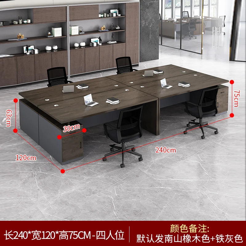 Bedroom Modern Office Desk Design Storage Luxury Fashionable Office Desk Classic Working Biurko Do Komputera Home Accessories
