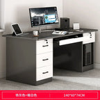 Modern Wood Office Desks Simplicity Study Cmputer Table Gaming Desk Bedroom Home Office Desks Table Computer Work Furniture