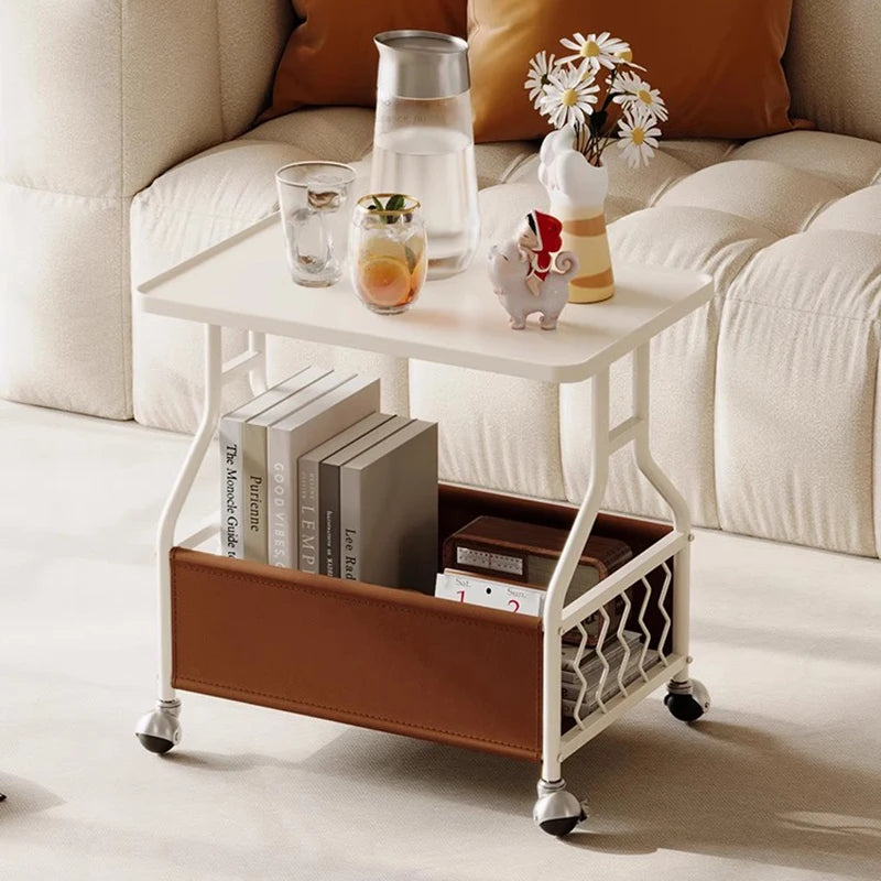 Modern Mobile Side Table Beauty Trendy Exquisite Glamour Coffee Table Luxury Elegant Mesa De Centro Sala Living Room Furniture