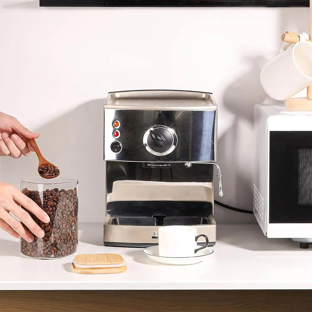 Food Storage Containers with Airtight Lid,Clear Glass Canister,Kitchen Pantry Storage jar for Pasta Sugar Flour Oat Cereal Beans