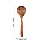 5/9Pcs/set Wooden Kitchen Utensils Set, Wooden Spoons for Cooking, Utensils,Natural Teak Wooden Spoons For Non-stick Pan Gift