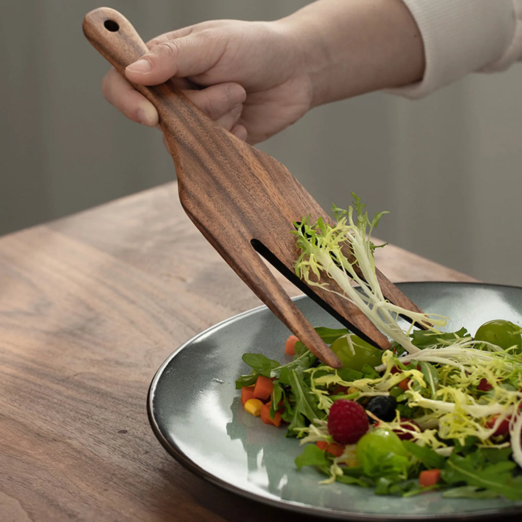 5/9Pcs/set Wooden Kitchen Utensils Set, Wooden Spoons for Cooking, Utensils,Natural Teak Wooden Spoons For Non-stick Pan Gift