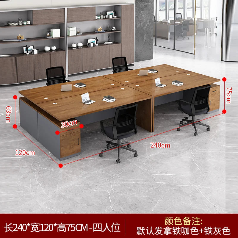 Bedroom Modern Office Desk Design Storage Luxury Fashionable Office Desk Classic Working Biurko Do Komputera Home Accessories