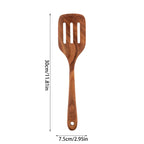 5/9Pcs/set Wooden Kitchen Utensils Set, Wooden Spoons for Cooking, Utensils,Natural Teak Wooden Spoons For Non-stick Pan Gift