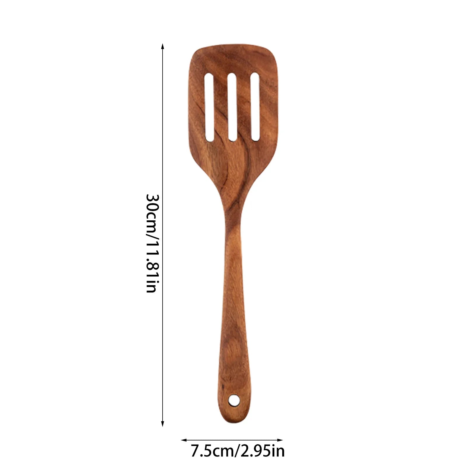 5/9Pcs/set Wooden Kitchen Utensils Set, Wooden Spoons for Cooking, Utensils,Natural Teak Wooden Spoons For Non-stick Pan Gift