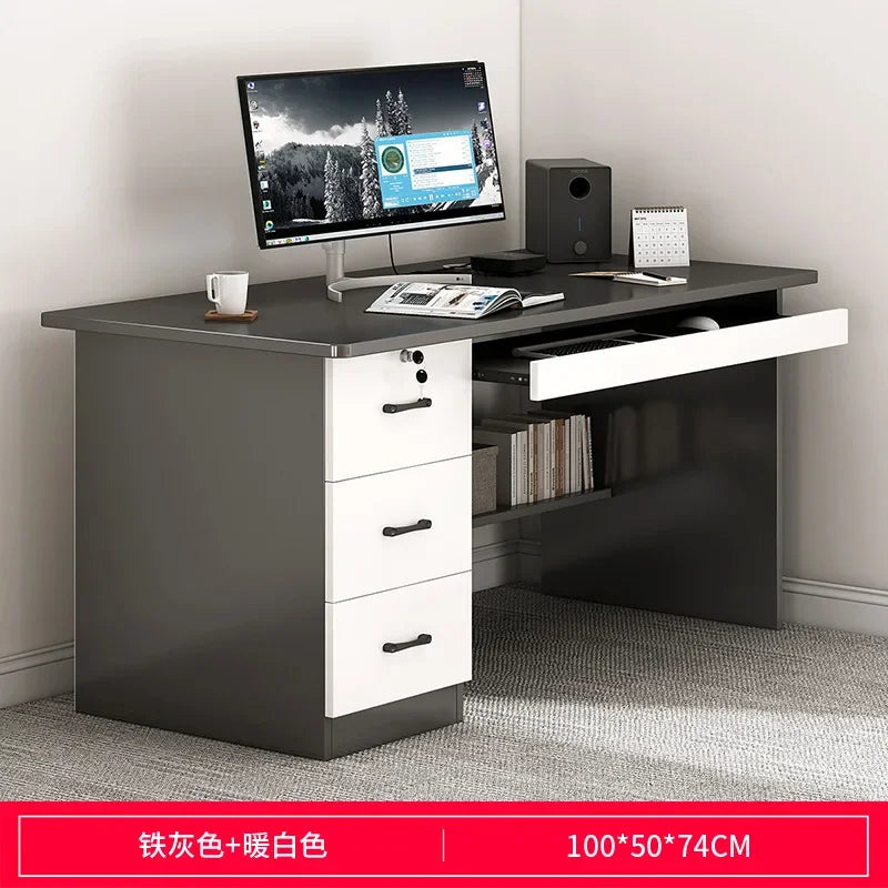Modern Wood Office Desks Simplicity Study Cmputer Table Gaming Desk Bedroom Home Office Desks Table Computer Work Furniture
