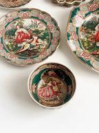 European Famous Painting Series Tableware Set Ceramic Material Underglaze Color Craftsmanship Handmade Painting