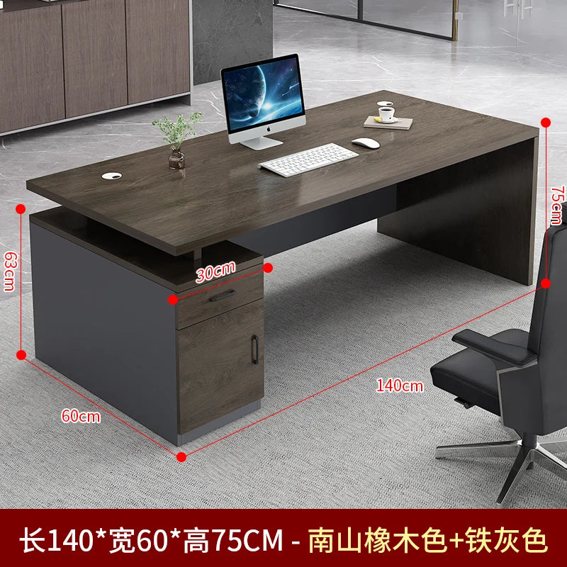 Bedroom Modern Office Desk Design Storage Luxury Fashionable Office Desk Classic Working Biurko Do Komputera Home Accessories