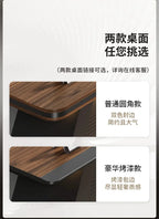 Shelves Modern Office Desk Executive Corner Luxury Vanity Work Office Desk Minimalist Conference Storage Wooden Bureau Furniture