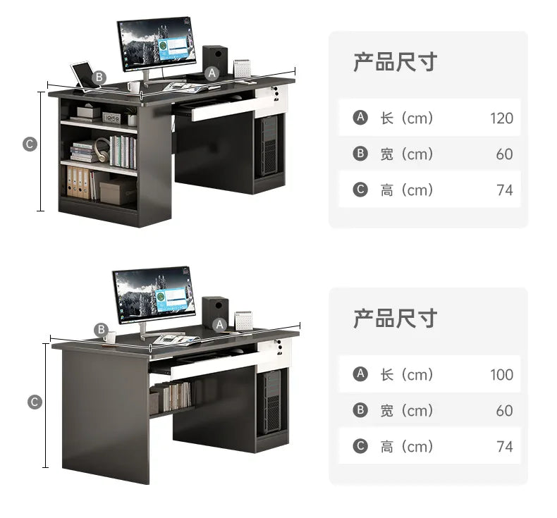 Modern Wood Office Desks Simplicity Study Cmputer Table Gaming Desk Bedroom Home Office Desks Table Computer Work Furniture