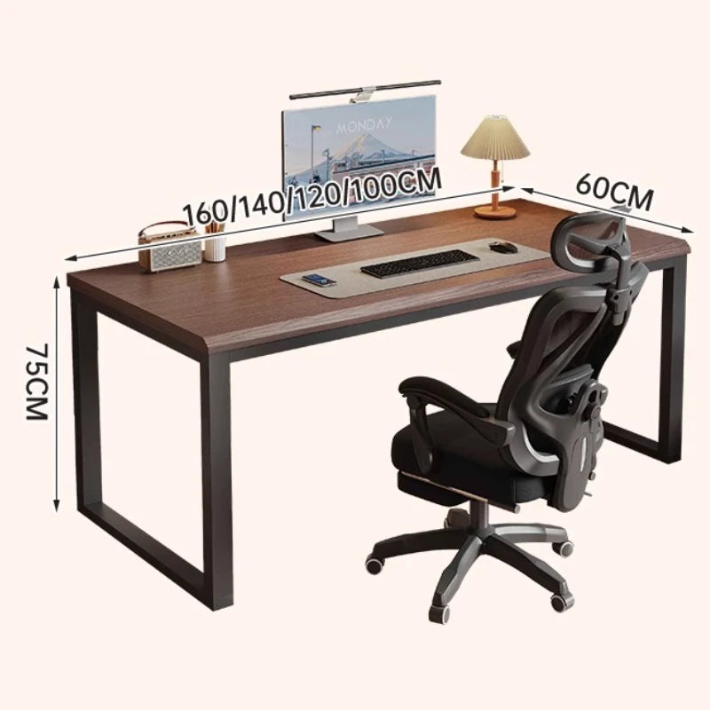 Minimalist Bedroom Office Desk Two Person Standing Design Unique Office Desk Computer Gaming Escritorio Esquinero Furnitures
