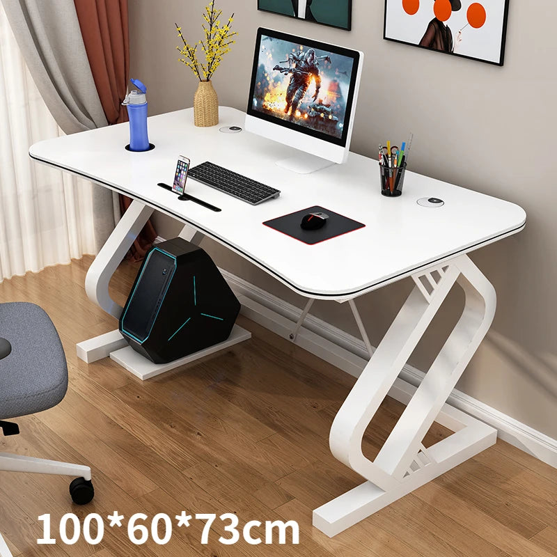 Office Work Desk desktop Computer Gamer Desk Bedroom Room Desks Simple Modern Bedroom Students Learn to Write and Store Desk