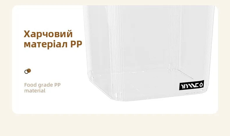 Food ade Sed Rice Storage Box Moisture Proof Bug Resistant Plastic Kitchen Storage Container for Home Use 5L And above C...