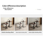 Height Adjustable Computer Desk Mobile Small Desk for Live Streaming Home Study Office Desk Standing Workstation desks