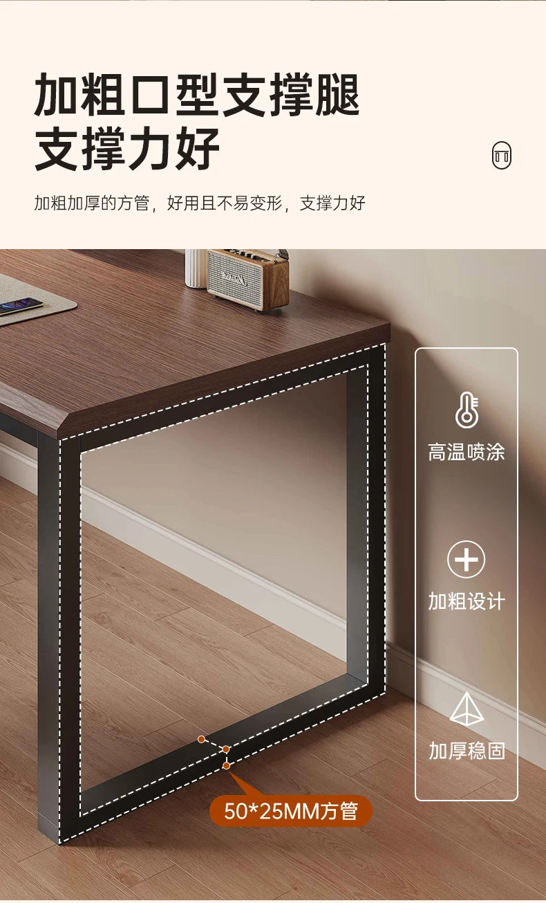 Minimalist Bedroom Office Desk Two Person Standing Design Unique Office Desk Computer Gaming Escritorio Esquinero Furnitures