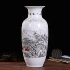 Ceramic vase modern imitation ancient Chinese living room decoration vase decoration handicraft