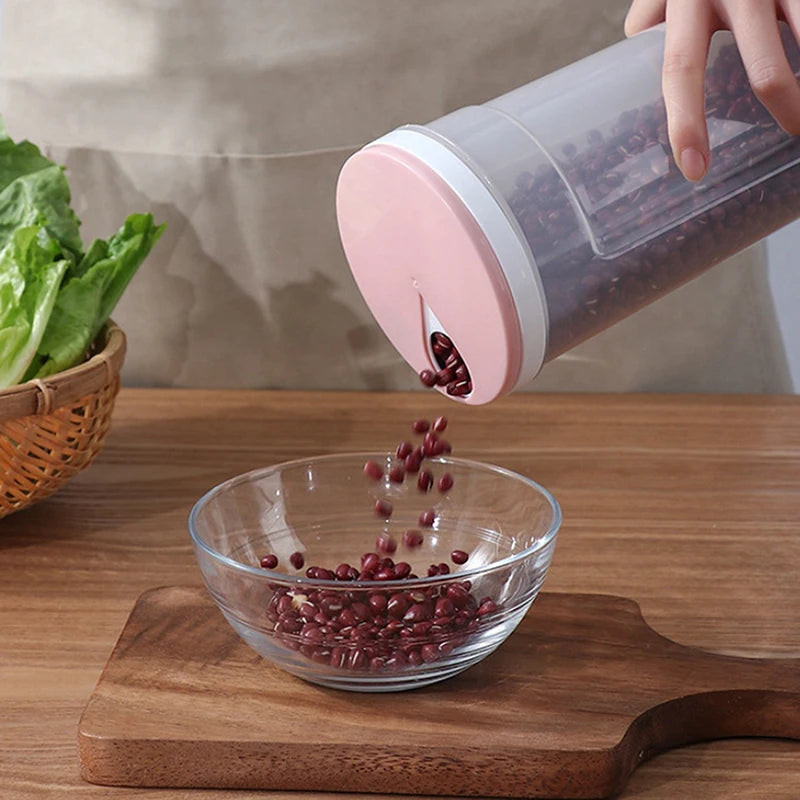 Food Storage Box Airtight Sealed Containers Grain Pasta Storage Box For Cereal Spaghetti Noodle Wheat Pasta Kitchen Organizer