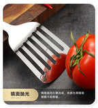 Kitchen Wooden Handle Wok Spatula Cooking Utensils Stainless Steel Frying Shovel Colander Soup Rice Spoon Kitchenware Tools