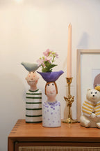 Vase Home Decor Room Decoration Ceramic Vases Desktop Art Sculpture Flower Arrangement Wedding Decoration Flower Pot Furnishing