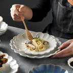 Ceramic Dinner Plate Tableware Coffee Mug Cup Steak Plate Salad Soup Noodles Bowl Chrysanthemum Dinnerware