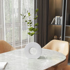 Nordic Home Decor Vase Decoration Home Donut Vase Luxury Living Room Decoration Simple Flower Vase Matte Centerpiece Decoration