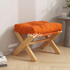 Home Living Room Sofa Simple and Multifunctional Portable Folding Footrest Stool Shoe Changing Stool