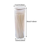 Food Storage Box Airtight Sealed Containers Grain Pasta Storage Box For Cereal Spaghetti Noodle Wheat Pasta Kitchen Organizer