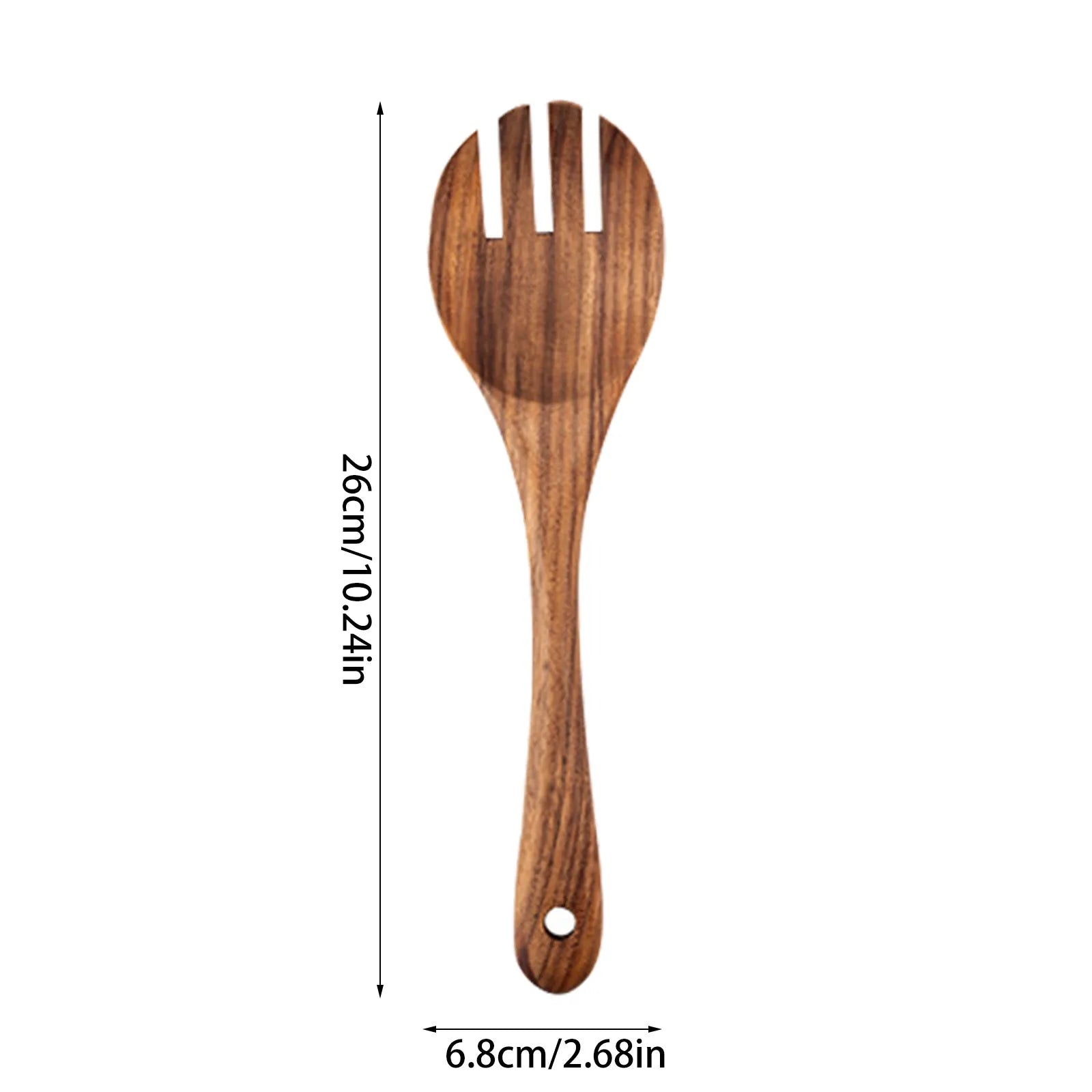 5/9Pcs/set Wooden Kitchen Utensils Set, Wooden Spoons for Cooking, Utensils,Natural Teak Wooden Spoons For Non-stick Pan Gift